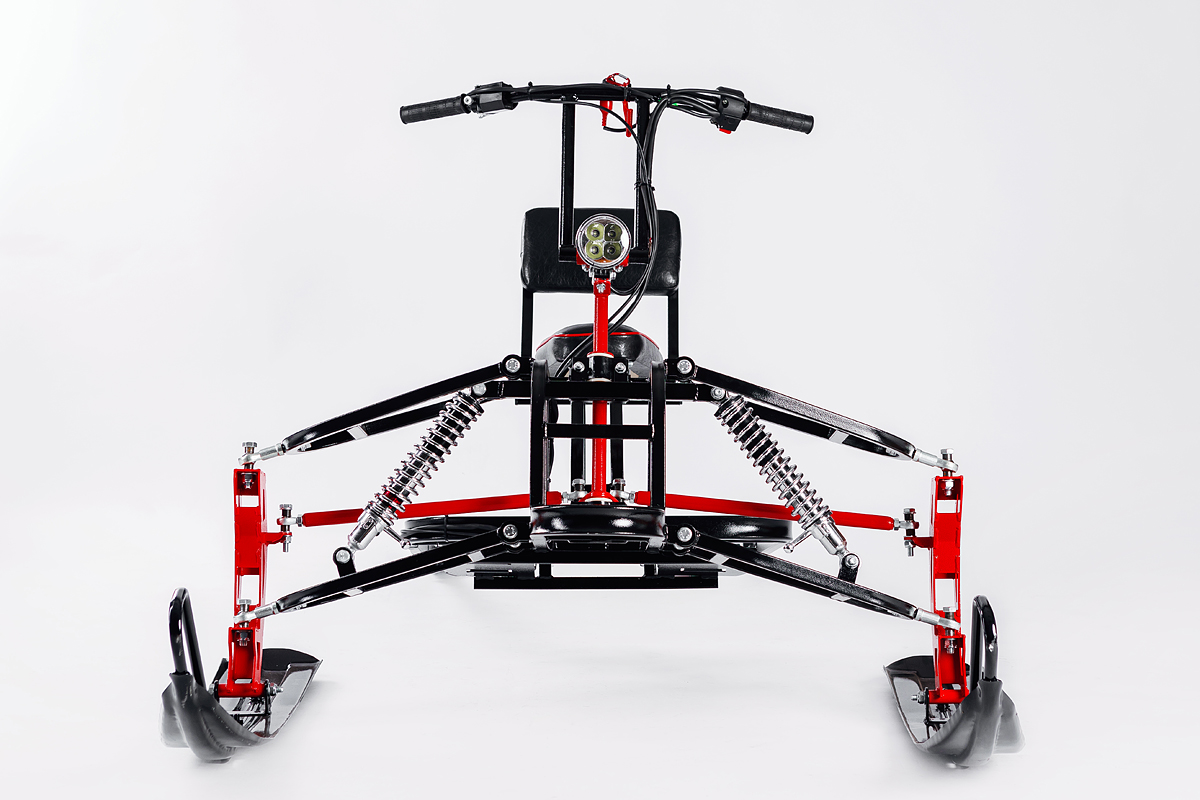 Лыжный модуль IKUDZO с подогревом ручек пластиковые лыжи в Ельце