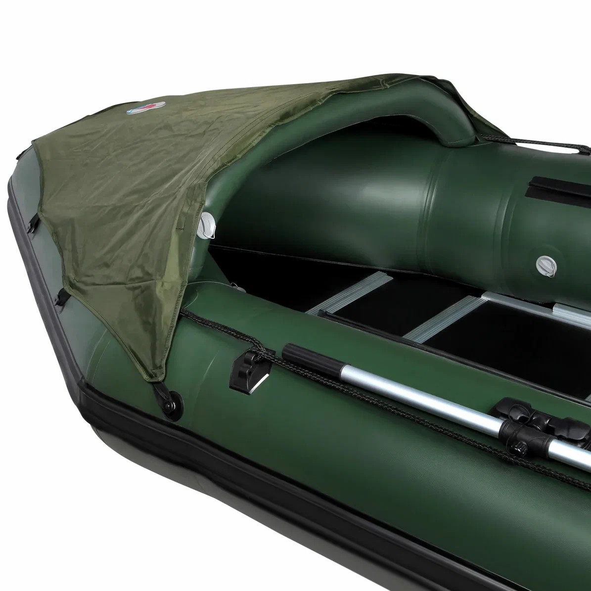 КОМПЛЕКТ НОСОВОГО ТЕНТА К ЛОДКЕ SMARINE SDP MAX 365-380 ЗЕЛЕНЫЙ в Ельце