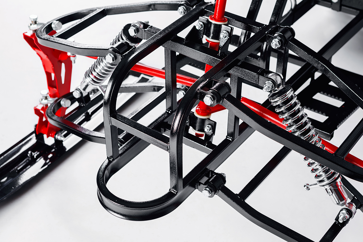 Лыжный модуль IKUDZO с подогревом ручек пластиковые лыжи в Ельце