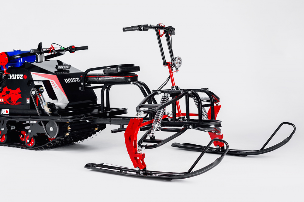 Лыжный модуль IKUDZO TERRAIN с подогревом ручек металлические лыжи в Ельце