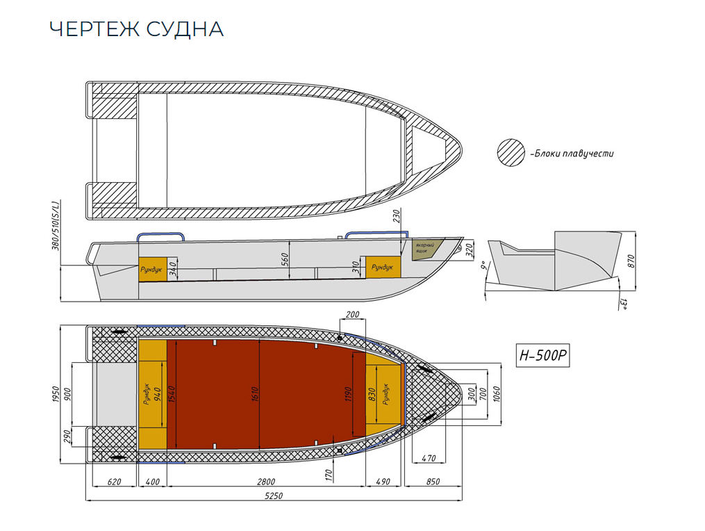 Алюминиевая лодка Неман-500 P в Ельце