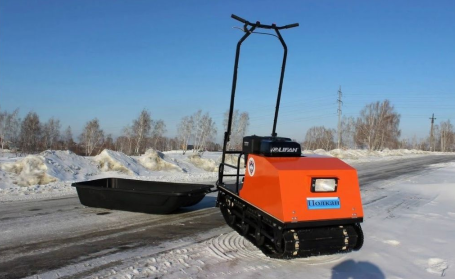 Мотобуксировщик Полкан мини 500К 15 л.с. в Ельце