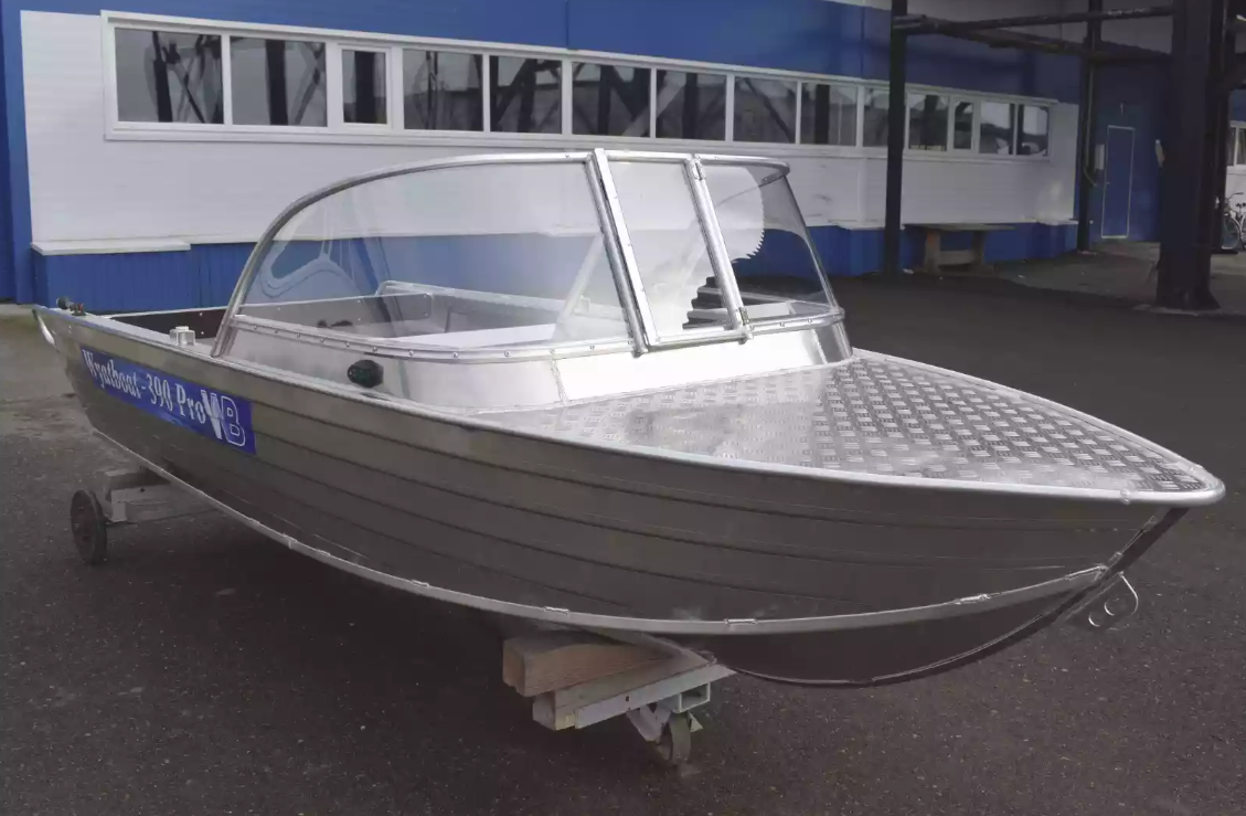 Алюминиевая лодка Wyatboat-390 Pro в Ельце
