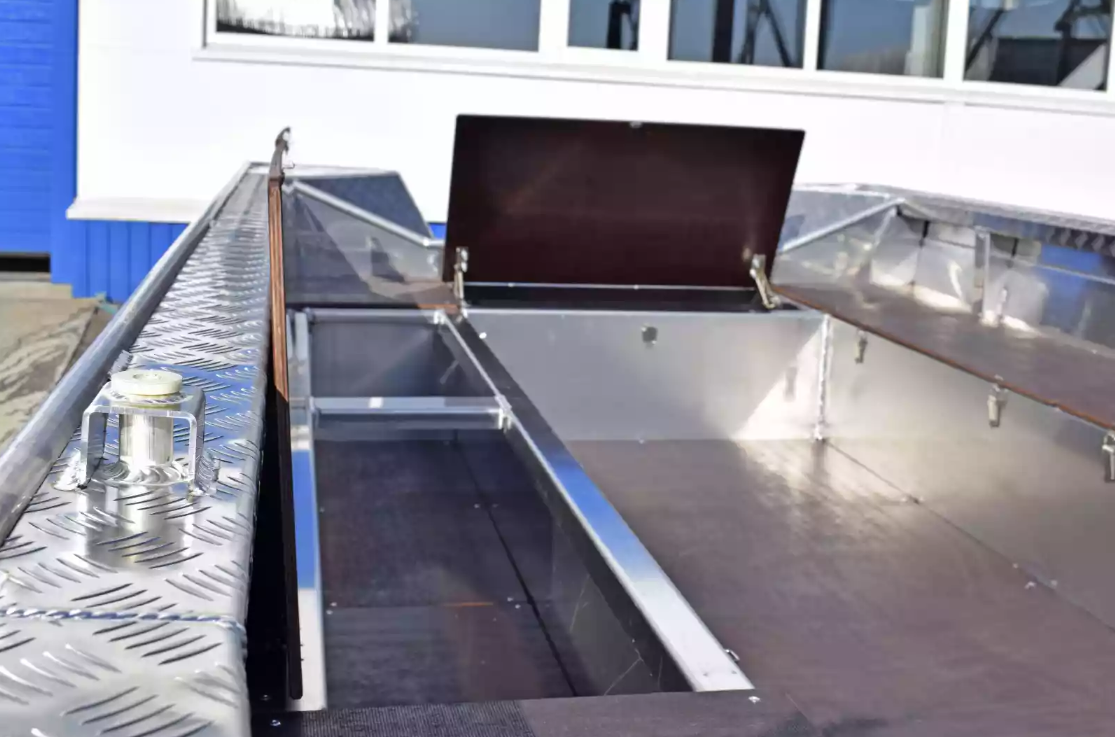 Алюминиевая лодка Wyatboat-490 Jonboat в Ельце