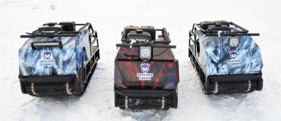 Мотобуксировщик Irondog (Железная собака) M500 9 Камуфляж Охотник в Ельце