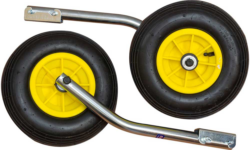 Транцевые колеса 330 мм модульные удлиненные в Ельце