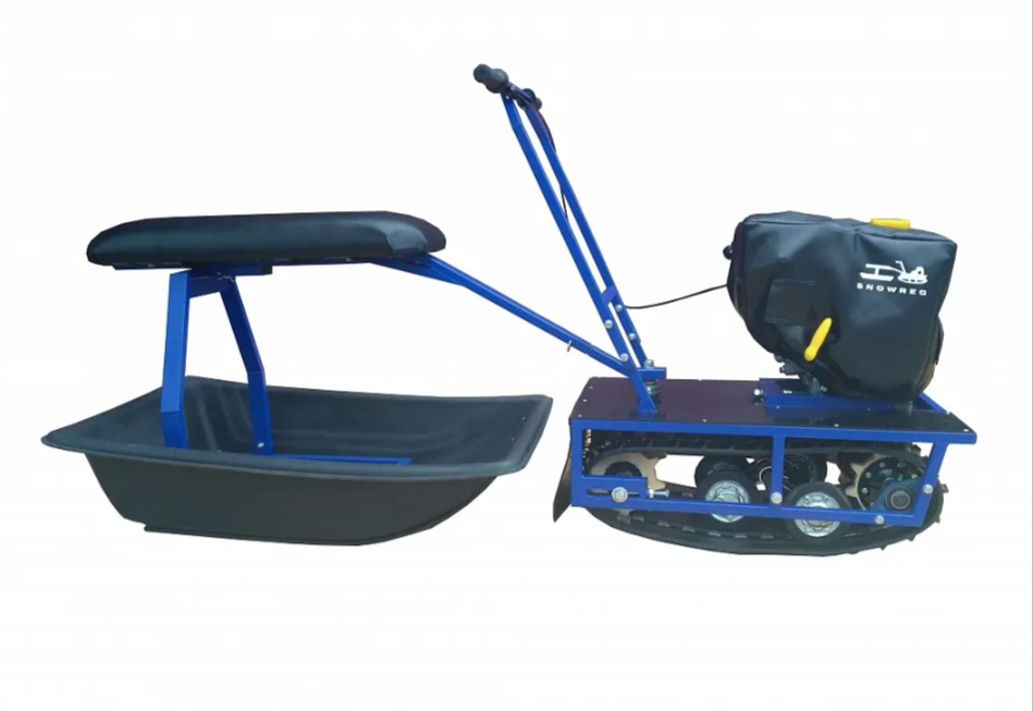 Мини-мотобуксировщик Альбатрос-М с фарой в Ельце