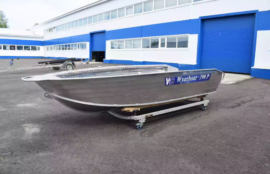 Алюминиевая лодка Wyatboat-390Р Увеличенный борт в Ельце