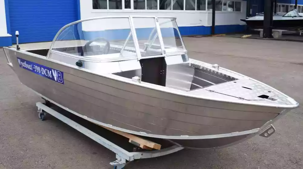 Алюминиевая лодка Wyatboat-390 DCM Увеличенный борт в Ельце
