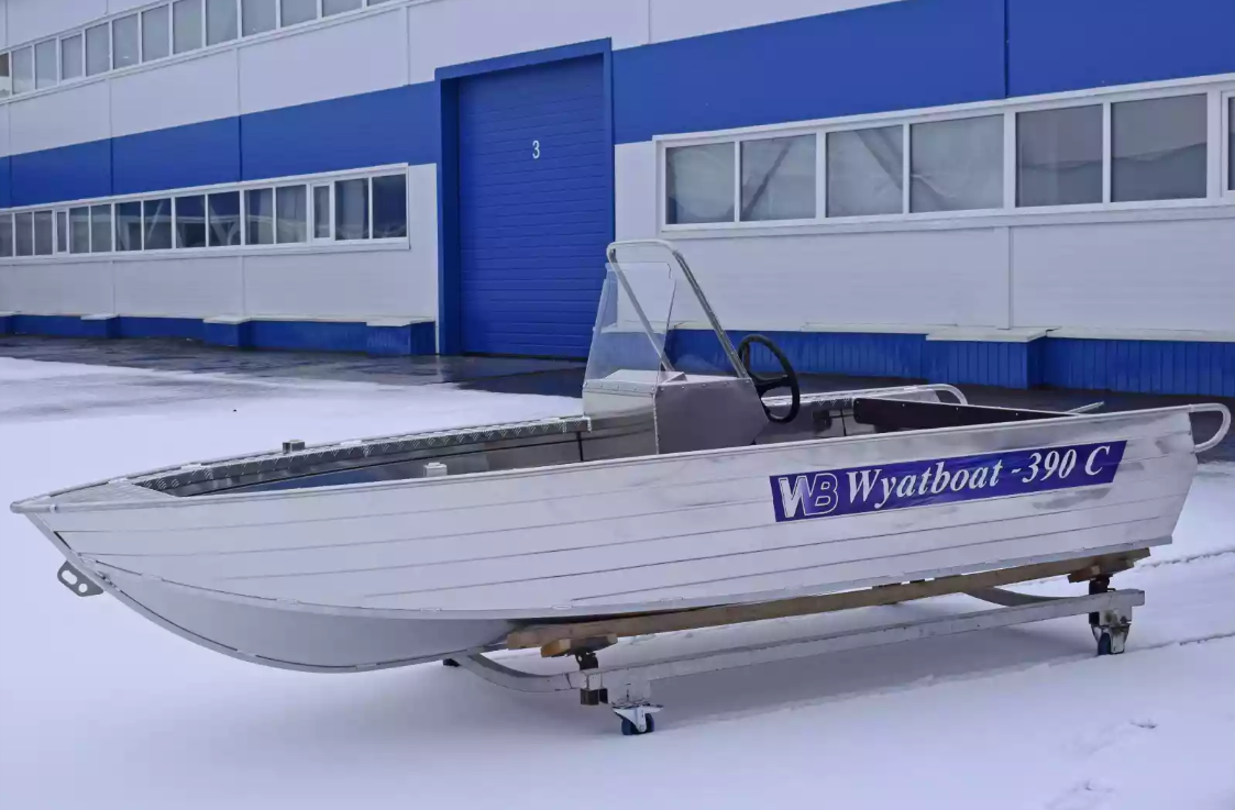 Алюминиевая лодка Wyatboat-390 C в Ельце
