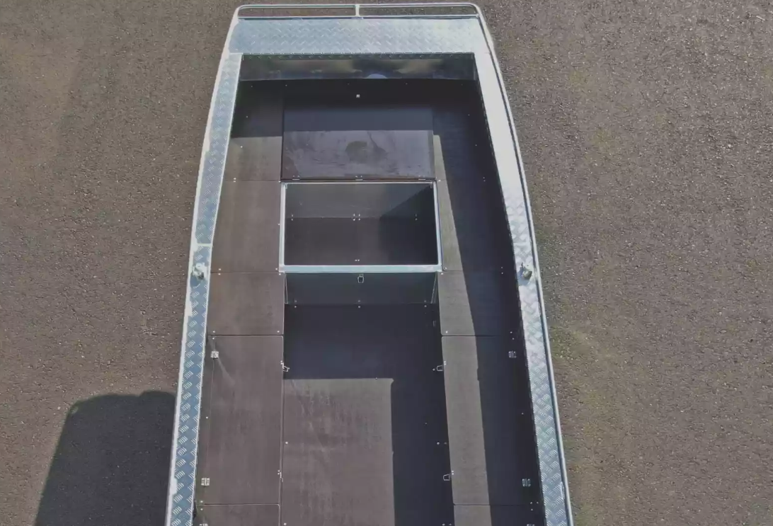 Алюминиевая лодка Wyatboat-490 Jonboat в Ельце