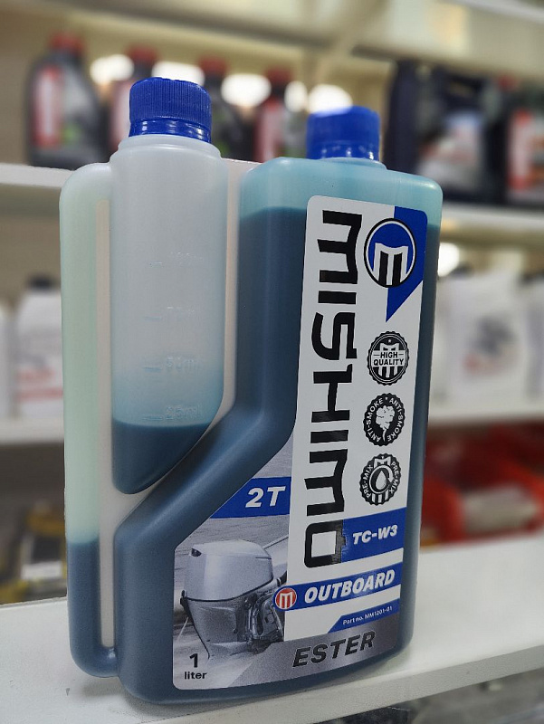 Масло MISHIMO 2T OUTBOARD (ESTER) полусинтетика 1 л в Ельце