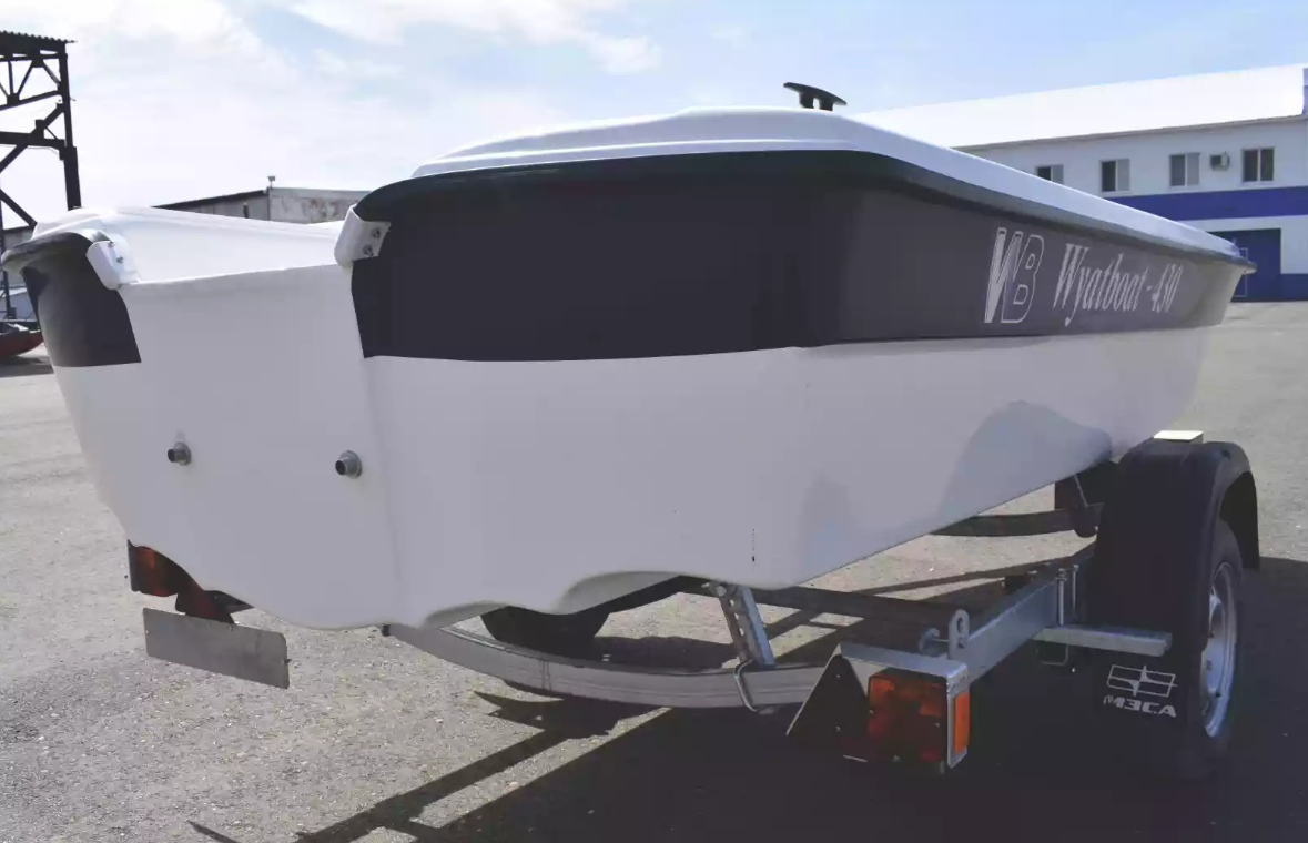 Стеклопластиковая лодка Wyatboat 430 тримаран в Ельце
