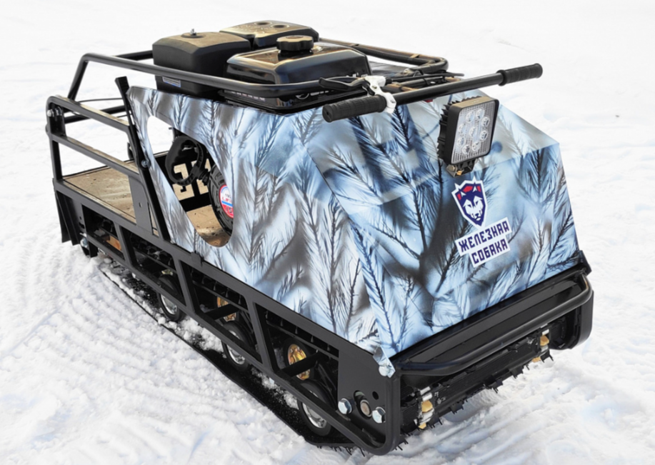 Мотобуксировщик Irondog (Железная собака) M500 9 Камуфляж Охотник в Ельце