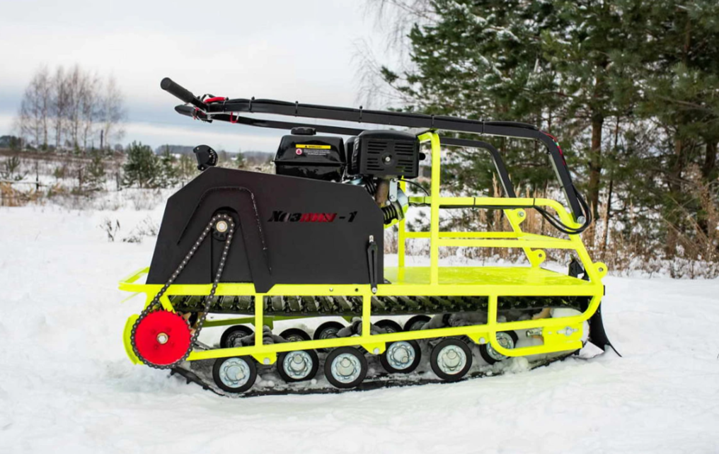 Мотобуксировщик Бурлак ХОЗЯИН-1 (капот металл) в Ельце