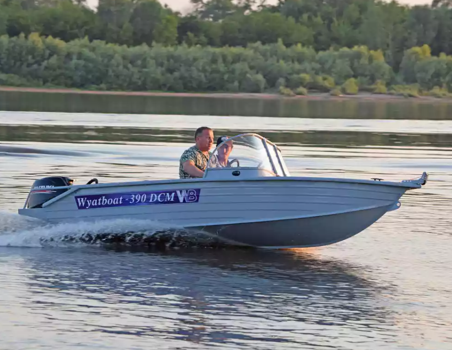 Алюминиевая лодка Wyatboat-390 DCM в Ельце