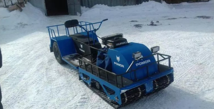 Мотобуксировщик POMOR X-2 K18 в Ельце