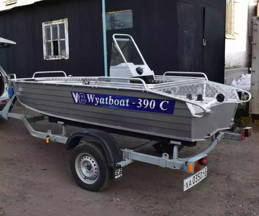 Алюминиевая лодка Wyatboat-390 C в Ельце
