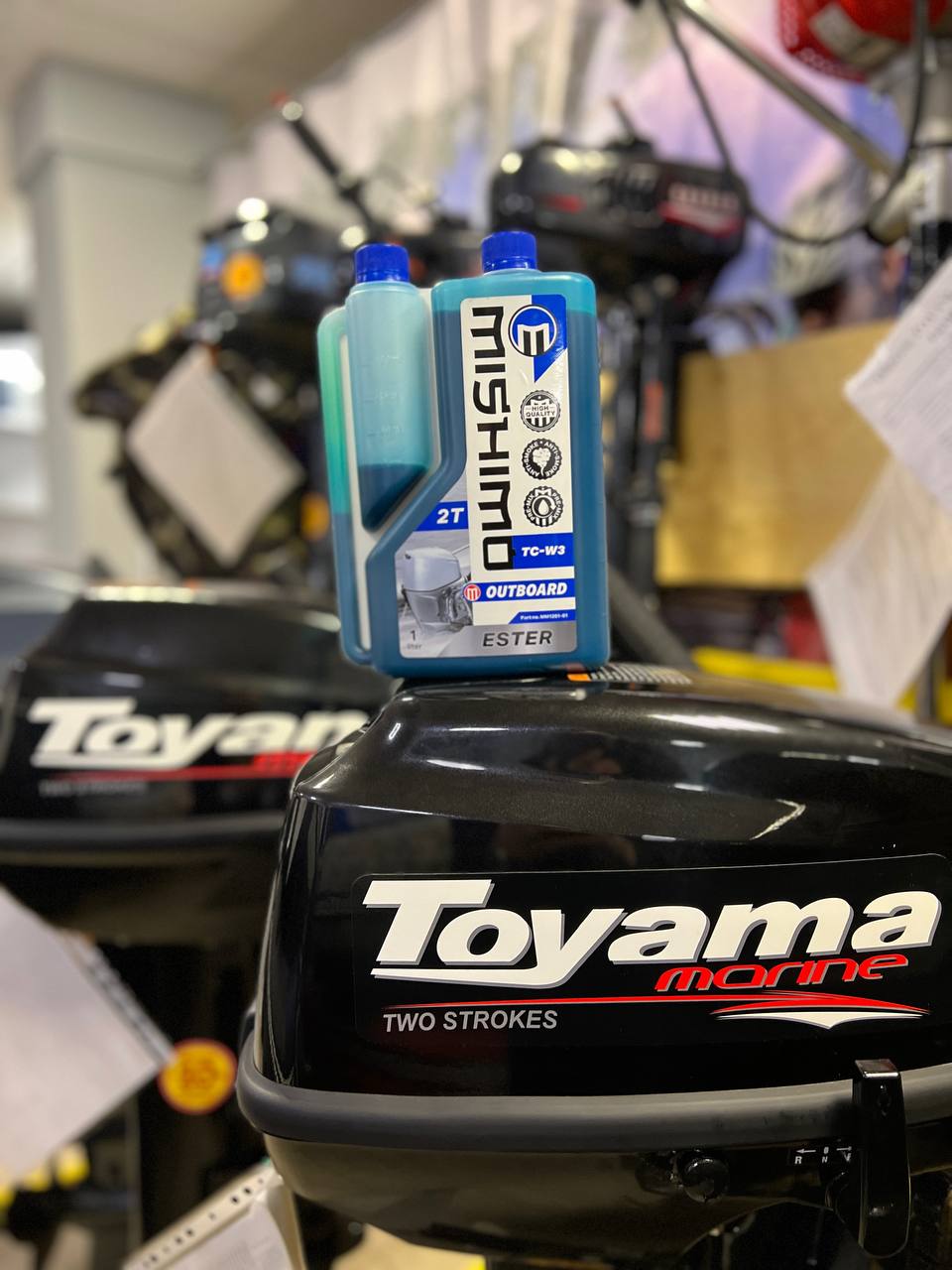 Масло MISHIMO 2T OUTBOARD (ESTER) полусинтетика 1 л в Ельце
