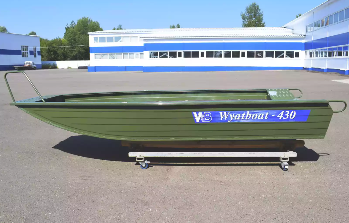 Алюминиевая лодка  Wyatboat-430 Master Fish в Ельце