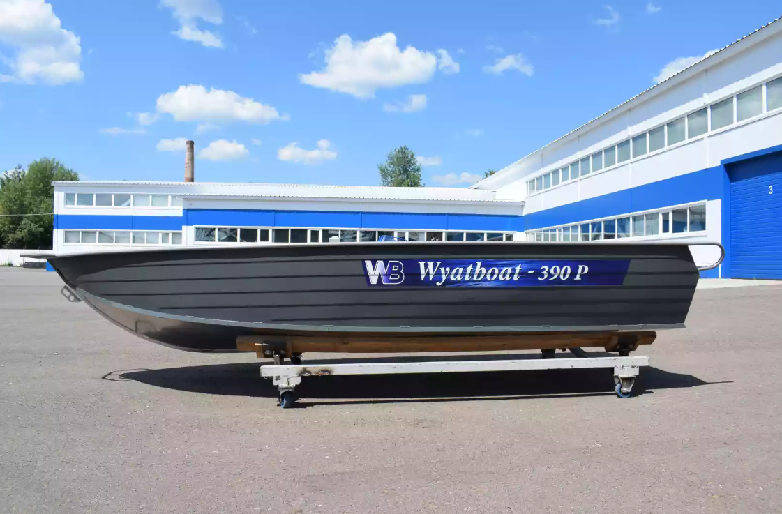 Алюминиевая лодка Wyatboat-390Р Fish в Ельце