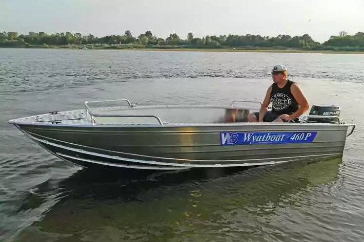 Алюминиевая лодка Wyatboat-460 P в Ельце