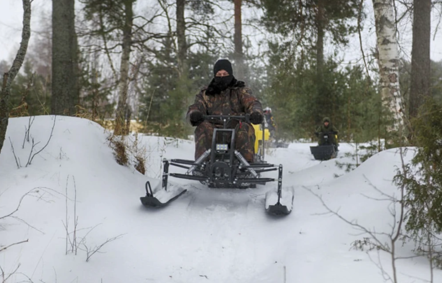 Мотобуксировщик РЫБАК PKD. PSD 20 л.с. (длинная база 1430мм) в Ельце