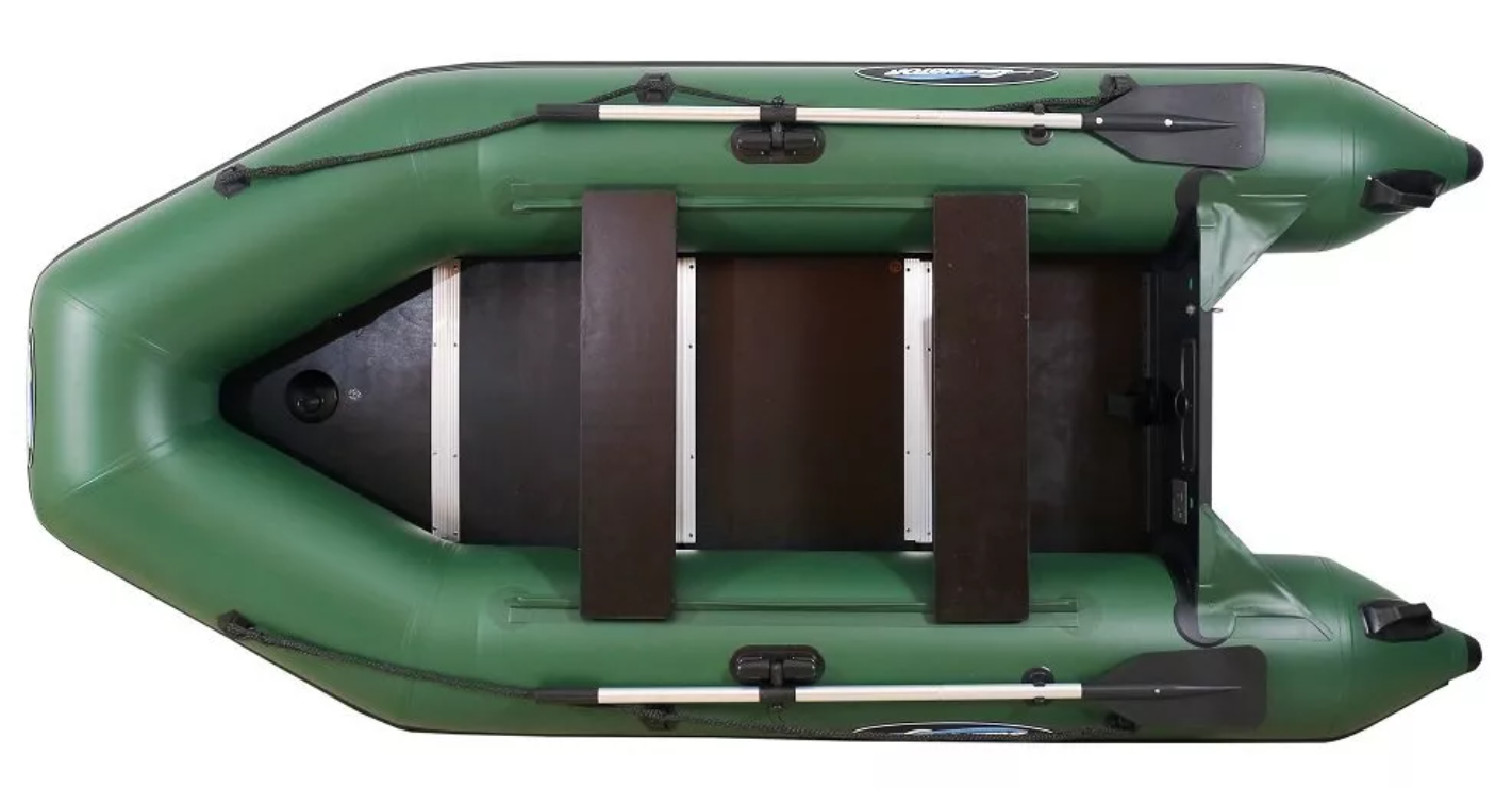 МОТОРНО-ГРЕБНАЯ ЛОДКА ПВХ GLADIATOR A 280 ТК С ФАНЕРНЫМ ДНОМ в Ельце