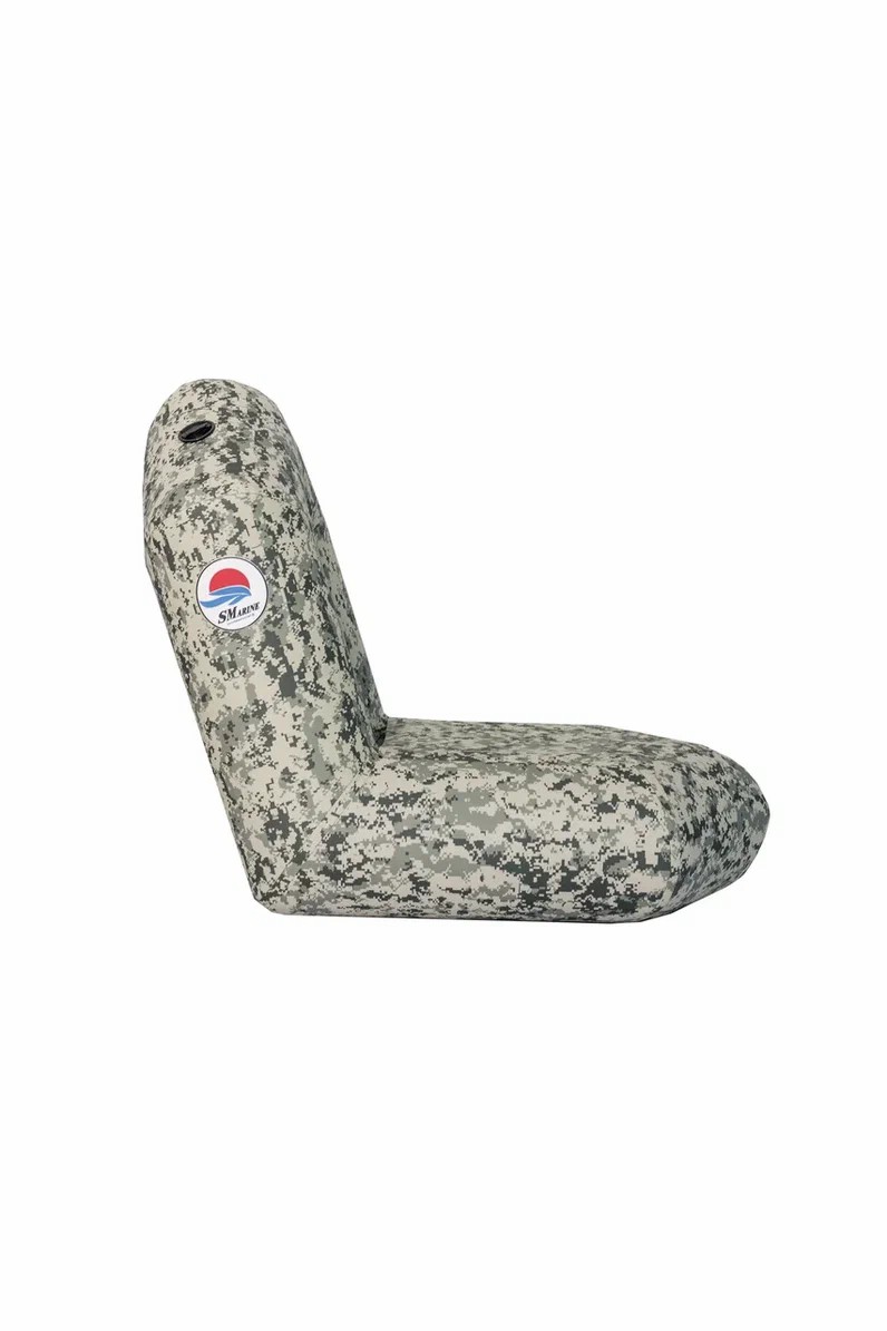 КРЕСЛО НАДУВНОЕ SMARINE, 85Х75 СМ, ПВХ, ЗЕЛЕНЫЙ ПИКСЕЛЬ в Ельце