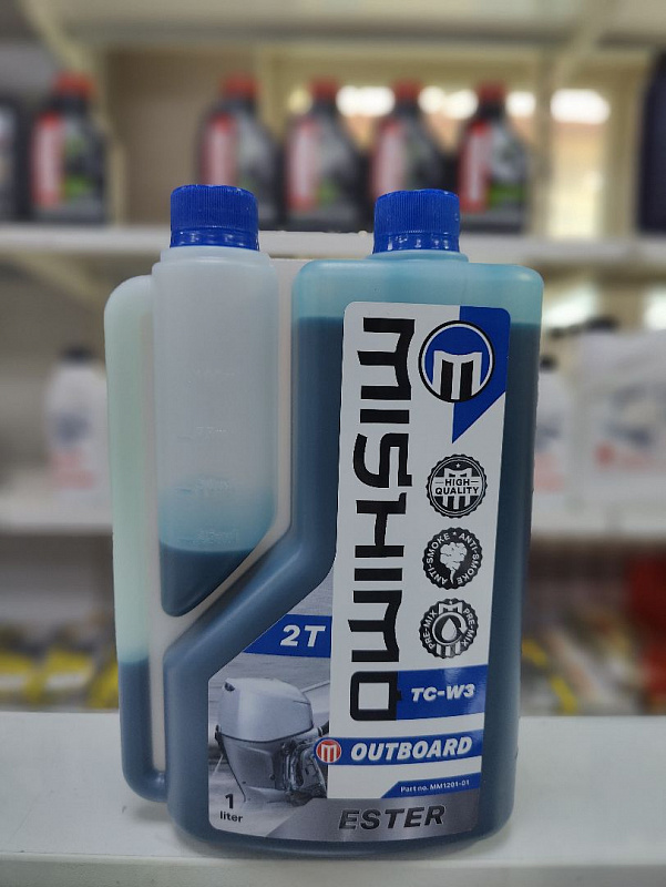 Масло MISHIMO 2T OUTBOARD (ESTER) полусинтетика 1 л в Ельце