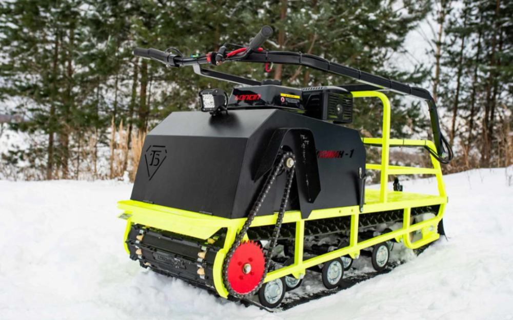 Мотобуксировщик Бурлак ХОЗЯИН-1 (капот металл) в Ельце