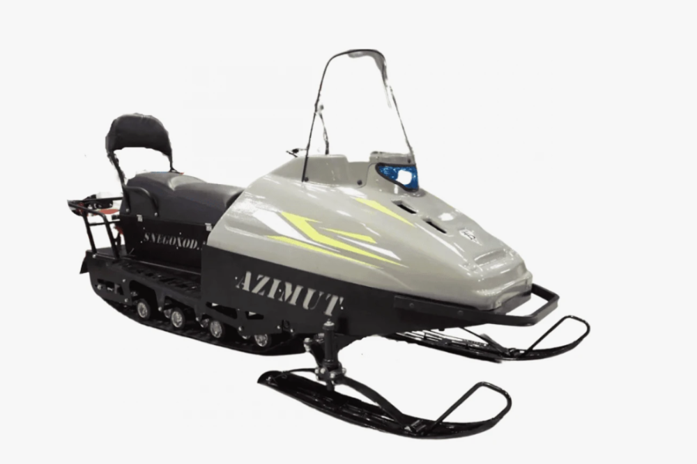 Миниснегоход Бурлак Азимут 20 л.с. , эл.запуск, реверс, тормоз гидравл, капот серый в Ельце