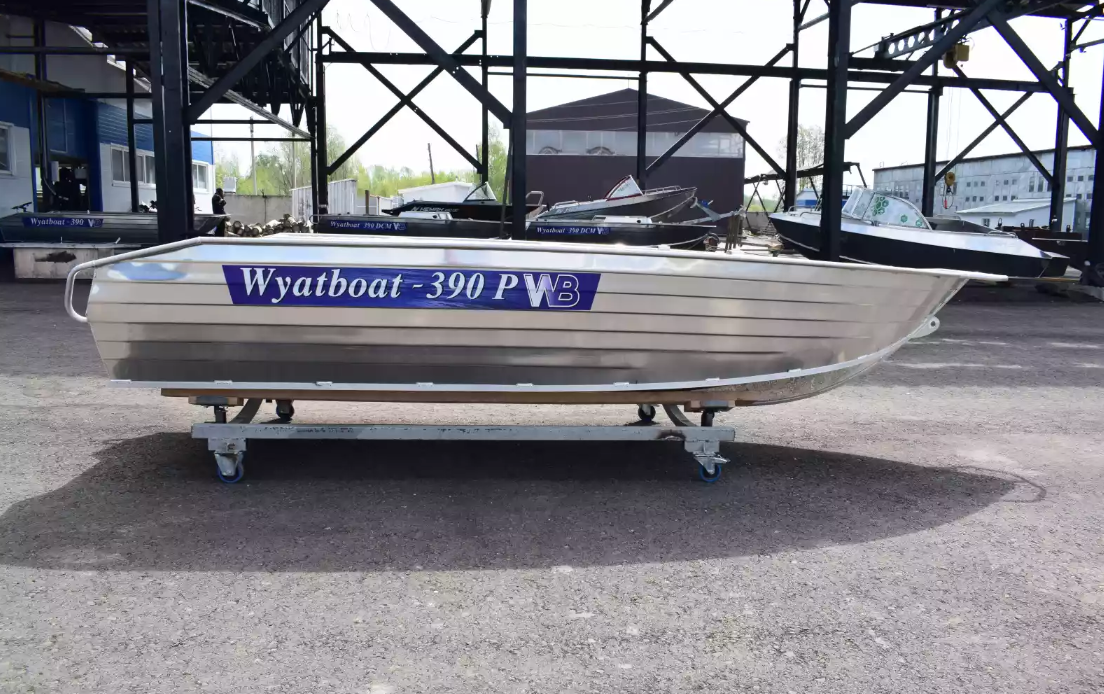 Алюминиевая лодка Wyatboat-390Р Увеличенный борт в Ельце