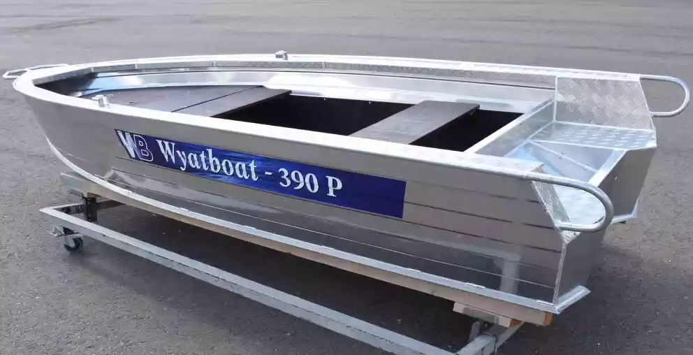 Алюминиевая лодка Wyatboat-390Р Fish в Ельце