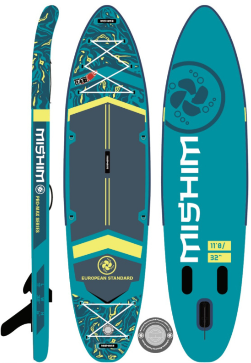SUP (САП) Доска MISHIMO PRO-MAX Light Teal 11,6’ (355см) в Ельце