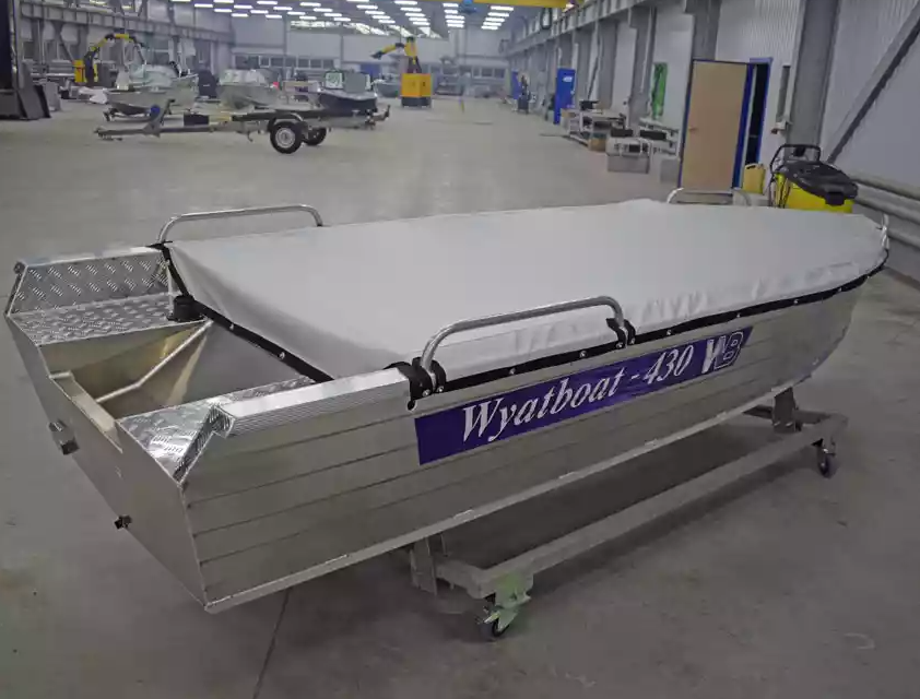 Алюминиевая лодка  Wyatboat-430 Р в Ельце
