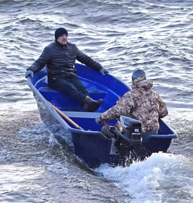 Стеклопластиковая лодка Neman-340 (тримаран) в Ельце