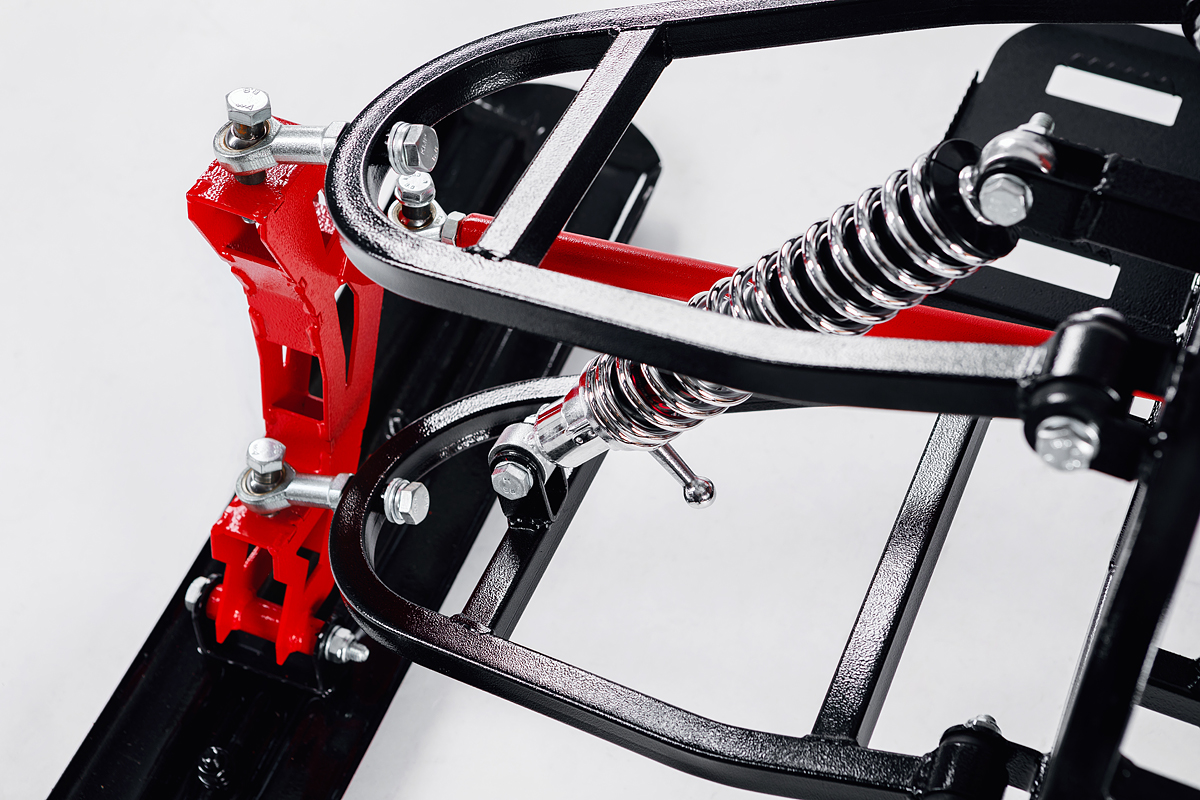 Лыжный модуль IKUDZO с подогревом ручек пластиковые лыжи в Ельце