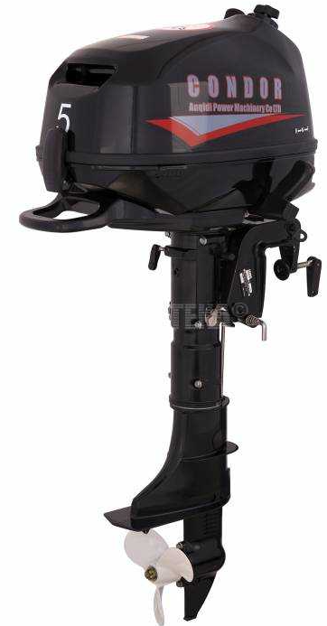 Лодочный мотор Condor F5HS без бака 12 л. в Ельце