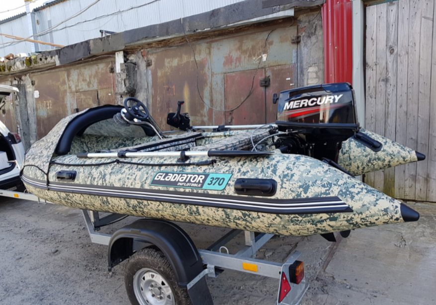 НАДУВНАЯ ЛОДКА GLADIATOR C370AL в Ельце