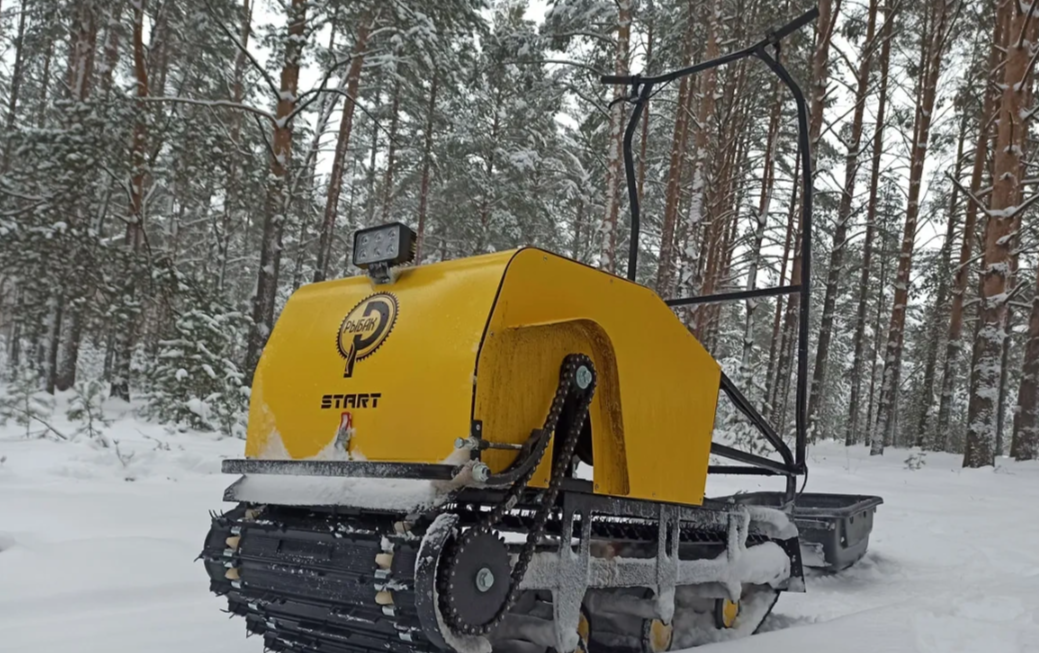 Мотобуксировщик РЫБАК СТАРТ Lifan 15 л.с. (металлический капот) в Ельце