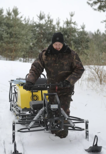 Мотобуксировщик РЫБАК PKD. PSD 20 л.с. (длинная база 1430мм) в Ельце