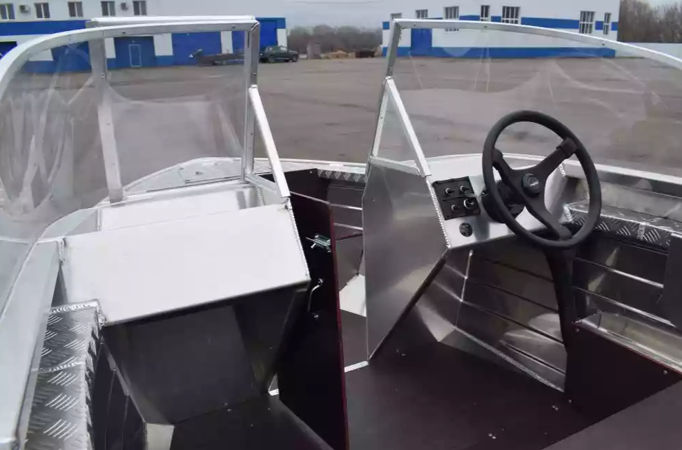 Алюминиевая лодка Wyatboat-390 DCM Увеличенный борт в Ельце