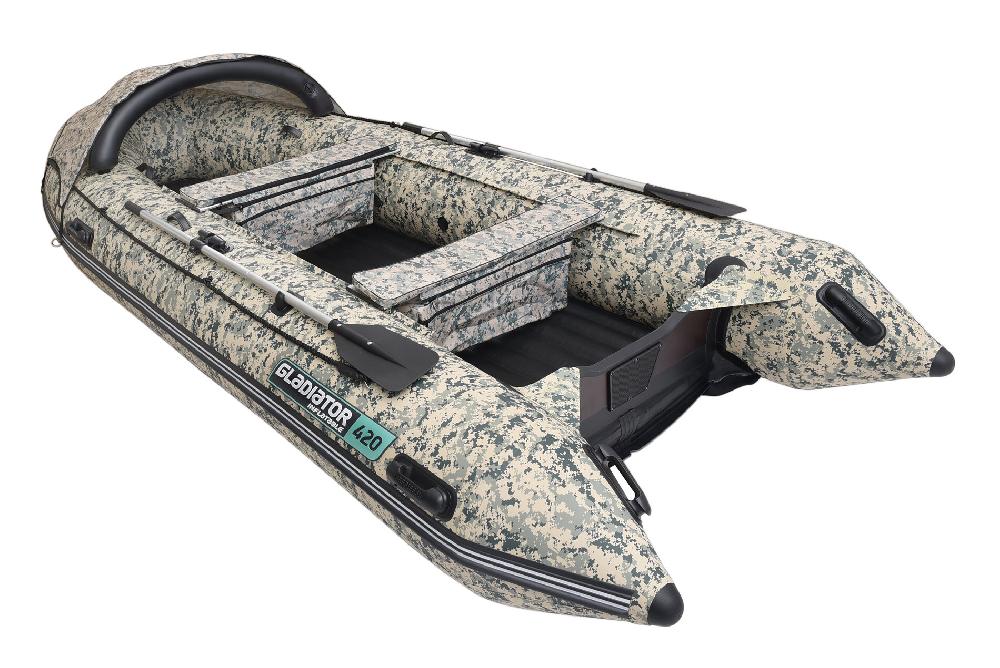 НАДУВНАЯ ЛОДКА GLADIATOR E450PRO в Ельце