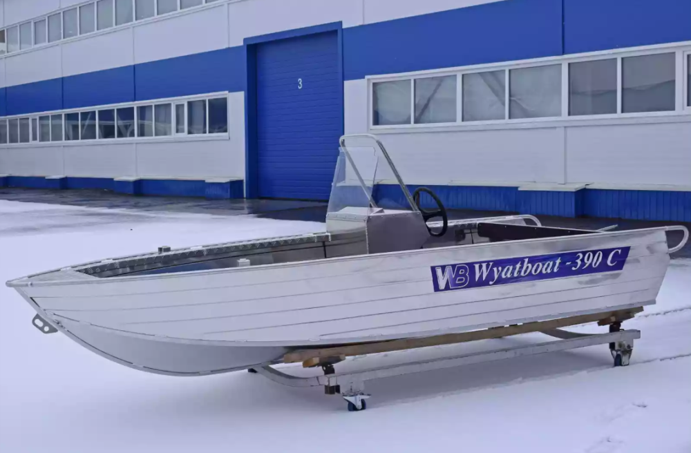 Алюминиевая лодка Wyatboat-390 C в Ельце