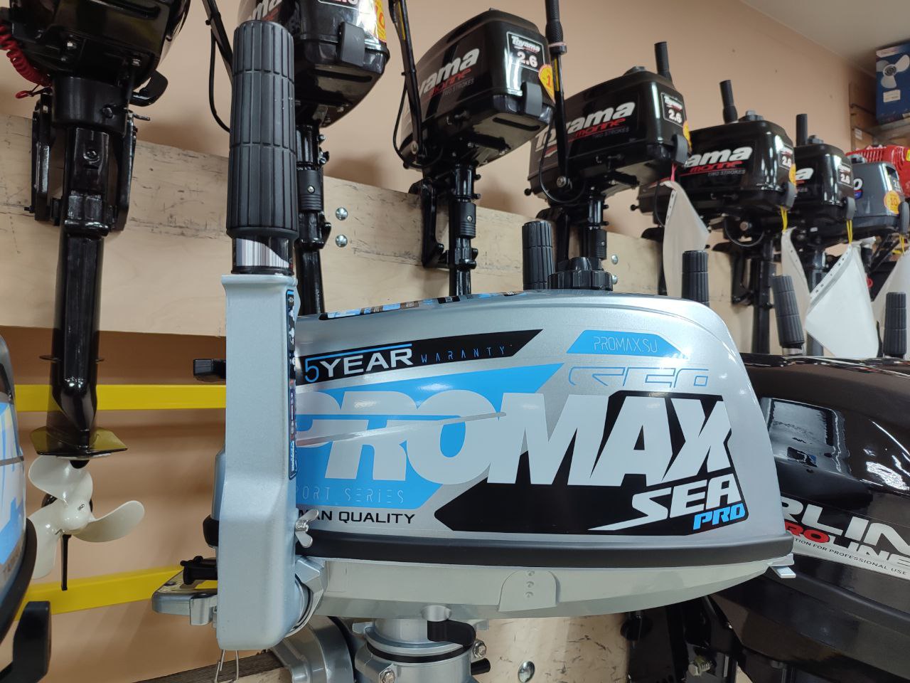 Лодочный мотор PROMAX SP5FHS (внешний бак 12 л) в Ельце
