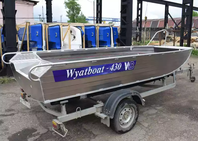 Алюминиевая лодка  Wyatboat-430 Master в Ельце