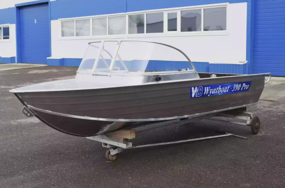 Алюминиевая лодка Wyatboat-390 Pro в Ельце