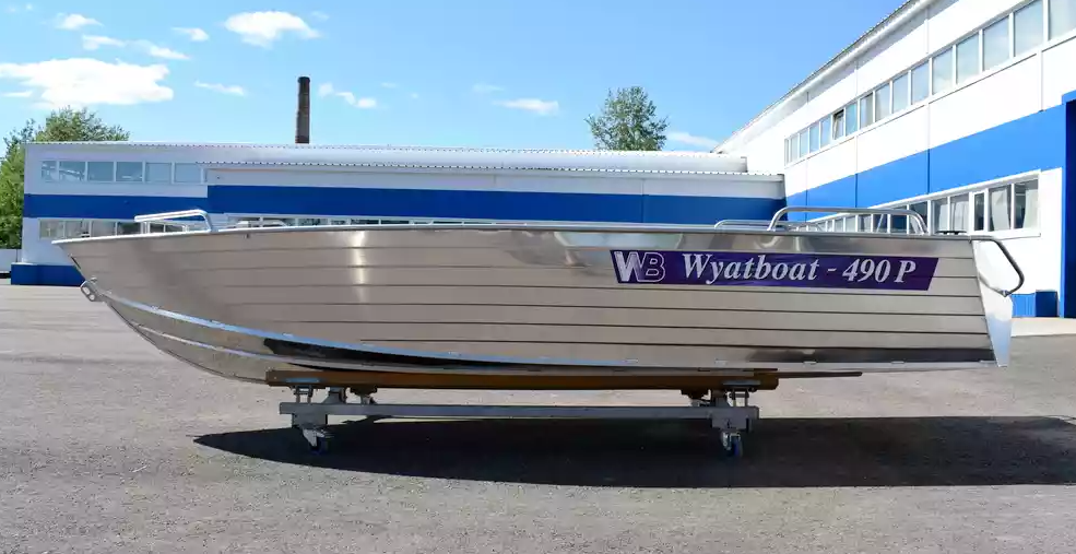 Алюминиевая лодка Wyatboat-490 P в Ельце