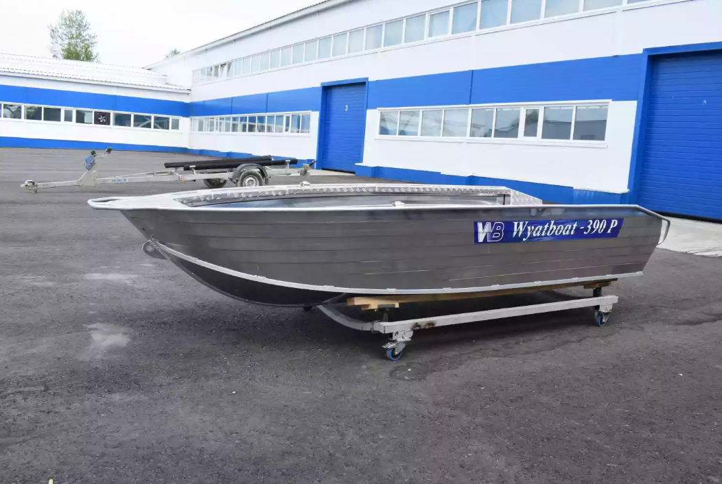 Алюминиевая лодка Wyatboat-390Р Увеличенный борт в Ельце